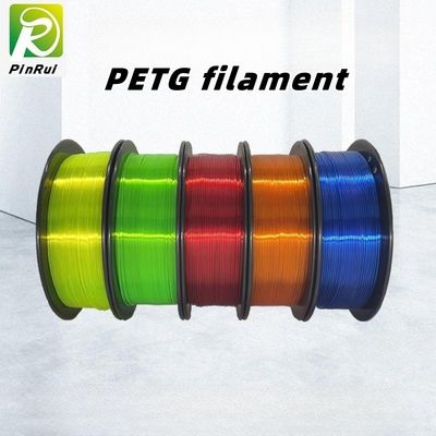 فیلامنت سه بعدی پرینت PETG فیلامنت PETG با شفافیت بالا