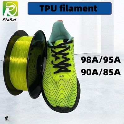فیلامنت TPU 95A فیلامنت سه بعدی انعطاف پذیر پرینتر نرم سه بعدی مواد مصرفی فیلامنت 1.75 میلی متر / 3.0 میلی متر