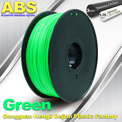 پرینتر سه بعدی پرینتر سه بعدی سبز 1.75mm / 3.0mm 1.0KgG / roll سفارشی
