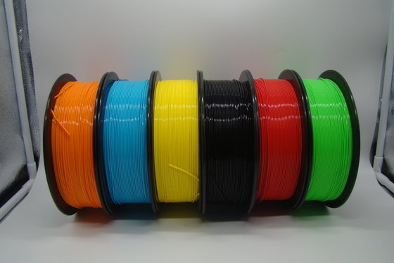 رشته قابل چاپ 13 رنگ PLA 3D چاپگر زیست تخریب پذیر 1KG 1.75 میلی متر