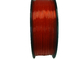 Flexible 3D Printer Filament Twinkling 3mm 1.75mm Red Filament 1.3Kg / Roll