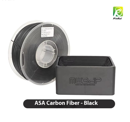 فیلامنت PINRUI ASA-CF فیبر کربن، مقاوم در برابر ضربه، مقاوم در برابر سایش، مقاوم در برابر دمای بالا، فیلامنت پرینتر سه بعدی