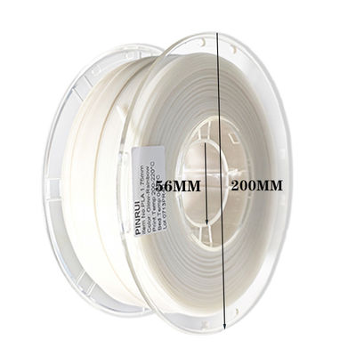 PINRUI Glow Rainbow PLA 1kg 1.75mm رنگین کمان سفید چاپگر 3D رشته تغییر رنگ در پلاستیک تیره برای چاپگر 3D
