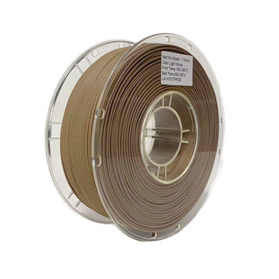 پنروی چوبی PLA 1.75mm 1kg رشته چاپگر سه بعدی