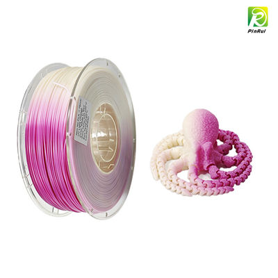 فیلامنت چاپگر 3D PINRUI PLA، UV یا نور خورشید تغییر رنگ فیلامنت PLA رنگ 1.75mm، دقت ابعاد +/- 0.03 mm