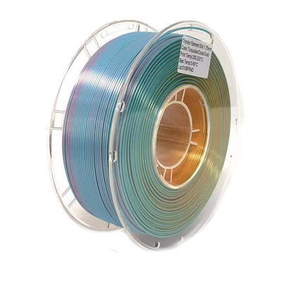 PINRUI ابریشم رنگین کمان PLA فیلامنت پلاستیکی 1.75mm فیلامنت های سه بعدی 1.75mm رنگ جادویی PLA چوب پلاستیکی PLA فیلامنت