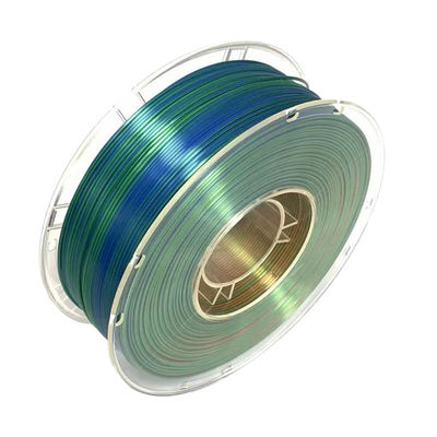PINRUI ابریشم رنگین کمان PLA فیلامنت پلاستیکی 1.75mm فیلامنت های سه بعدی 1.75mm رنگ جادویی PLA چوب پلاستیکی PLA فیلامنت