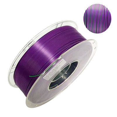 پنروئی ابریشم دو رنگ فیلامنت، PLA 1.75mm فیلامنت چاپگر 3D، فیلامنت 3D