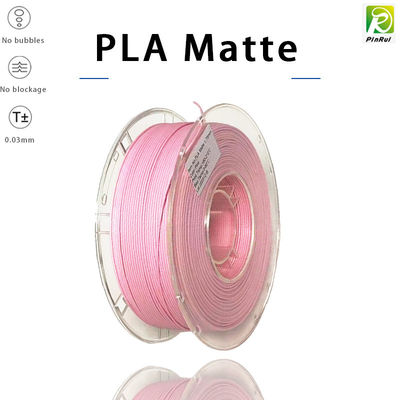 PINRUI حمل و نقل سریع قیمت پایین فیلامنت PLA مات 1.75mm قطر فیلامنت چاپ 3D مات