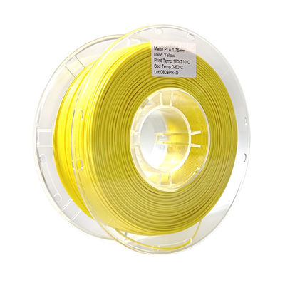 PINRUI حمل و نقل سریع قیمت پایین فیلامنت PLA مات 1.75mm قطر فیلامنت چاپ 3D مات