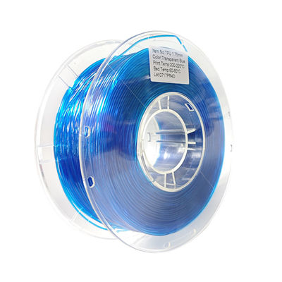 رشته TPU PINRUI 1.75mm/2.85mm برای چاپ 3D FDM 1KG / 3KG / 5KG / 10KG محصولات پلاستیکی OEM / ODM