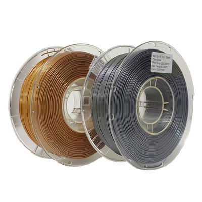 High Precision PETG Filament for 3D Printing with ±0.03mm Tolerance and 200℃-240℃ Print Temperature in 12+ Colors