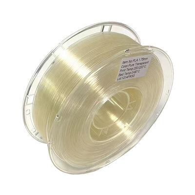 رشته چاپگر 3D PINRUI 1.75mm روشن شفاف PETG و مواد PA برای چاپ 3D