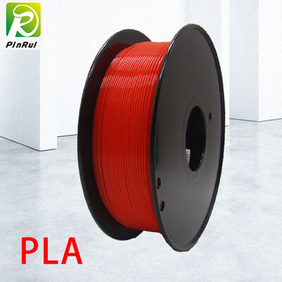 فلوئور قرمز ABS PLA فیلامنت تکنولوژی جدید چاپگر سه بعدی چوب پلاستیکی