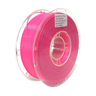 PINRUI 1KG چاپگر سه بعدی قابل تنظیم با سرعت بالا RoHS چوب های پلاستیکی 3D خام 1KG چوب های پلاستیکی کششی PLA رشته خدمات برش